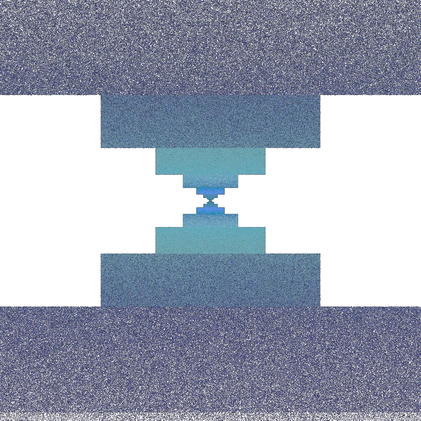 A lattice of nested motion — the black field is transparent so the page shows through